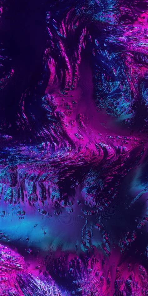Free Download Neon Texture Abstract Dark Art 1080x2160 Wallpaper In
