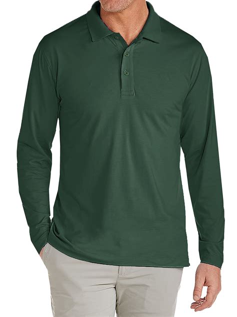 Mens Long Sleeve Polo Shirts