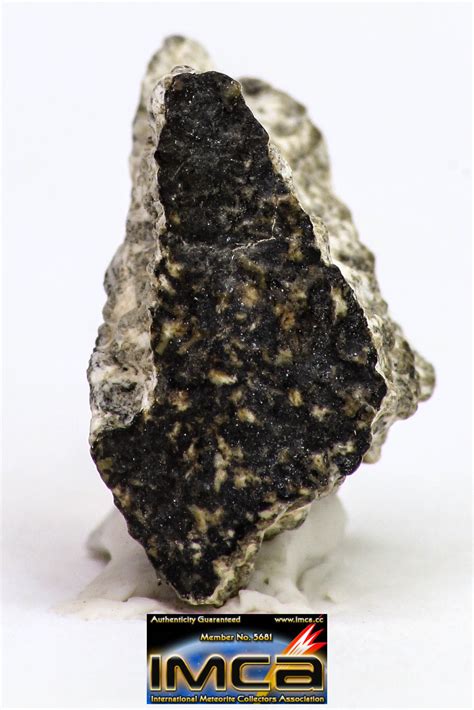 Fragment 2119 G Nwa Monomict Eucrite Achondrite With Fresh Fusion