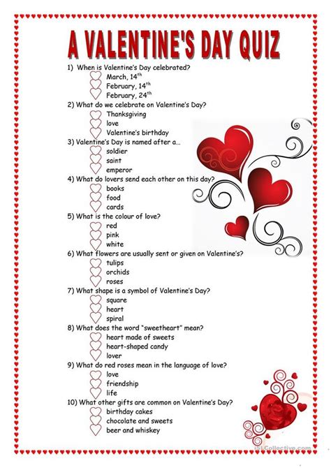 Valentines Day Trivia Questions And Answers Printable Printable Word Searches