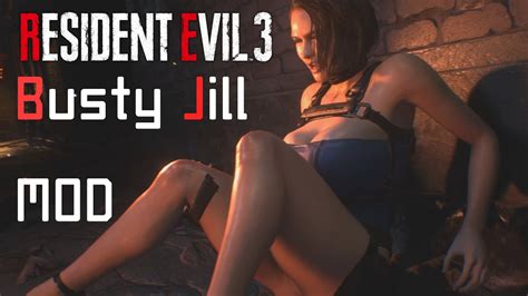 Resident Evil 3 Remake Jill Busty Mod YouTube