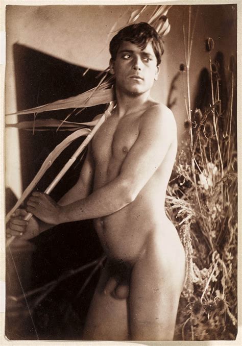 Gay Art Wilhelm Von Gloeden Nude Man And Babe By Waterfall The My XXX Hot Girl