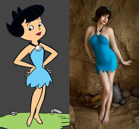 Betty Rubble Cosplay Inspired The Flintstones Betty Rubble Etsy