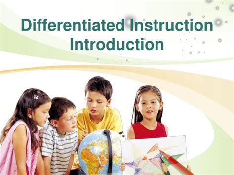 Ppt Differentiated Instruction Introduction Powerpoint Presentation