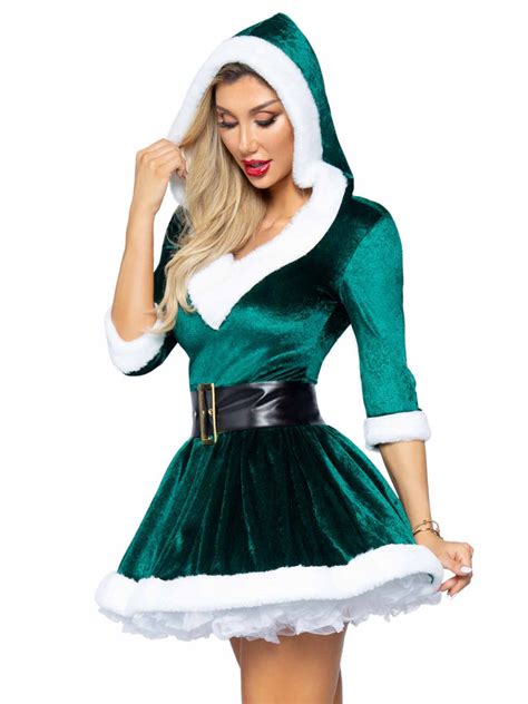 Mrs Claus Costume Sexy Christmas Dress Leg Avenue
