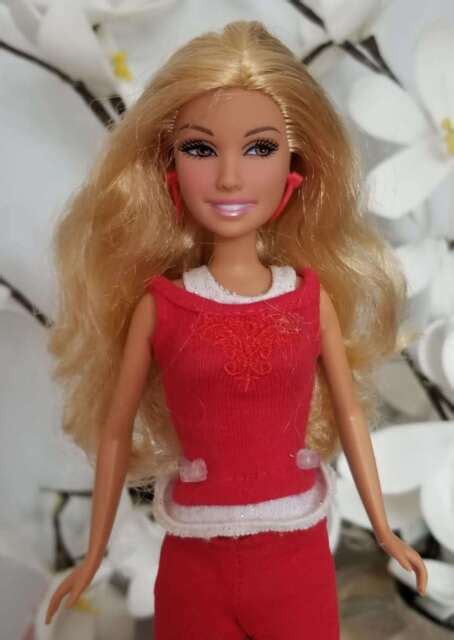 Barbie Teen Sister Doll Blonde For Ooak Or Play Smiling High School