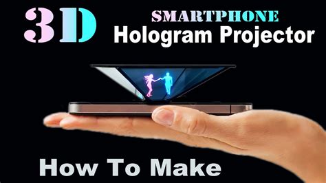 This pyramid shaped hologram projection system creates a 3d representation of an exhibitors product or sales message. How To Make Smartphone 3D Hologram Projector (EASY) - YouTube