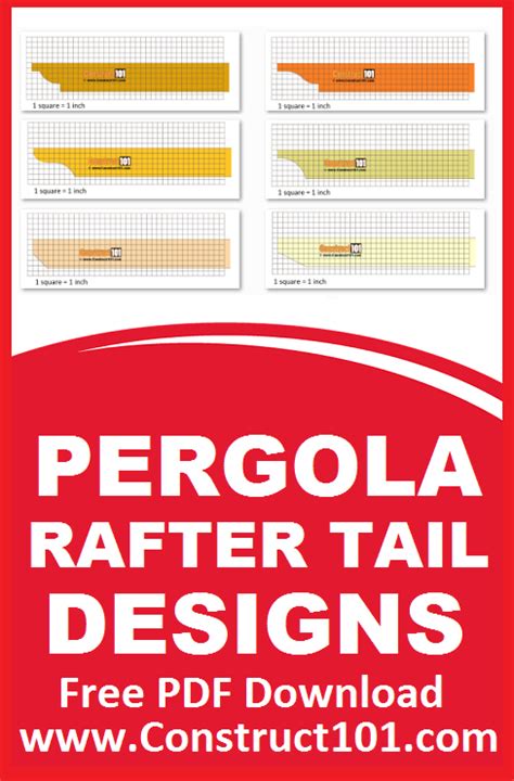 Have a look some pergola end cut or rafter tails designs and ideas below. Pergola End Rafter Tail Designs - PDF Download ...