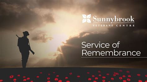 2020 Service Of Remembrance Sunnybrook Veterans Centre Youtube