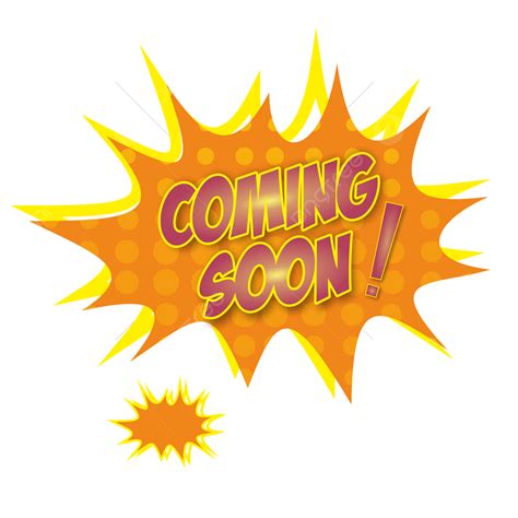 Coming Soon Design Vector Png Images Colorful Coming Soon Design