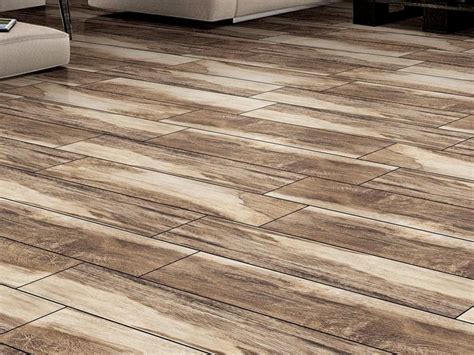 Chesterfield Brown Wood Plank Ceramic Tile Floor And Decor Wood