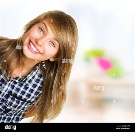 Teenage Girl Portrait Stock Photo Alamy