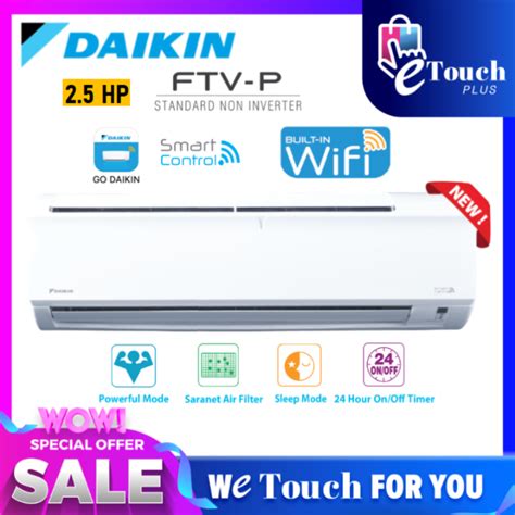 Daikin Hp Smart Control Wifi R Non Inverter Air Conditioner