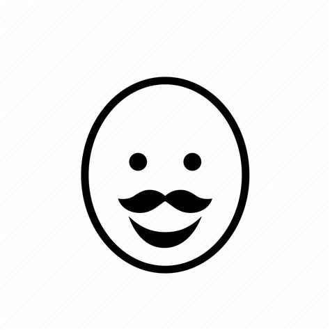Avatar Bald Face Man Moustache Mustache People Icon Download On
