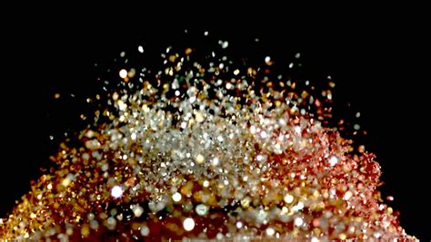 Royalty Free Glitter Exploding Into A Rainbow Of Colors Slow 5453618
