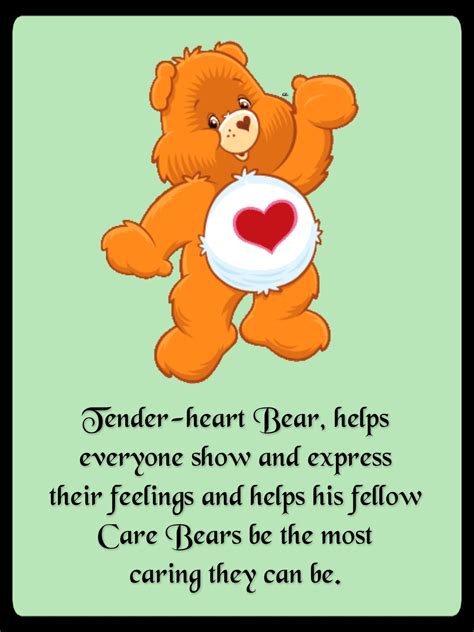 Tender Heart Bear Helps Everyone Show And Express Their Feelings And