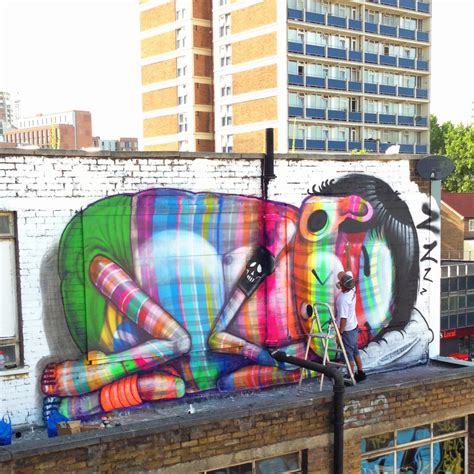 Cranio New Mural In London UK StreetArtNews StreetArtNews