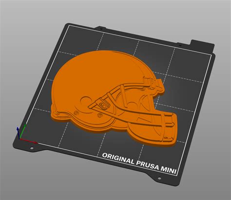 Stl File Cleveland Browns Plaque・3d Printer Design To Download・cults