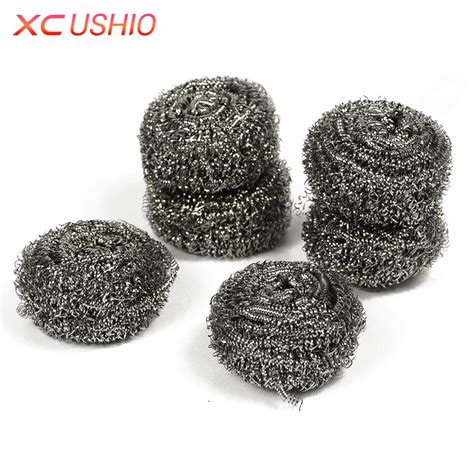 6pcslot Steel Wool Ball Set Kitchen Dish Bowl Cleaning Tools Tableware