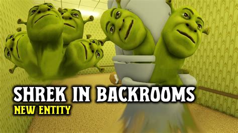 New Skibidi Shrek Entity In Shrek In The Backrooms Jumpscare Roblox