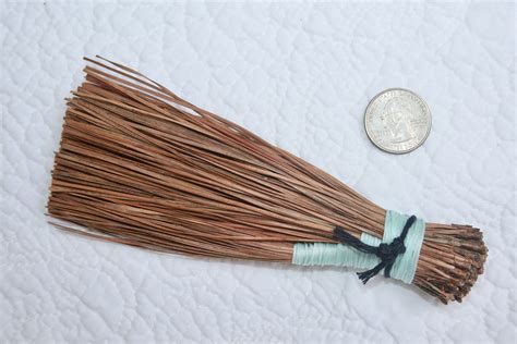 Pine Straw Broom Whisk Ritual Hearth Blessing Altar Etsy