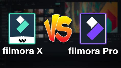 Filmora X Vs Filmora Pro The Main Difference Youtube