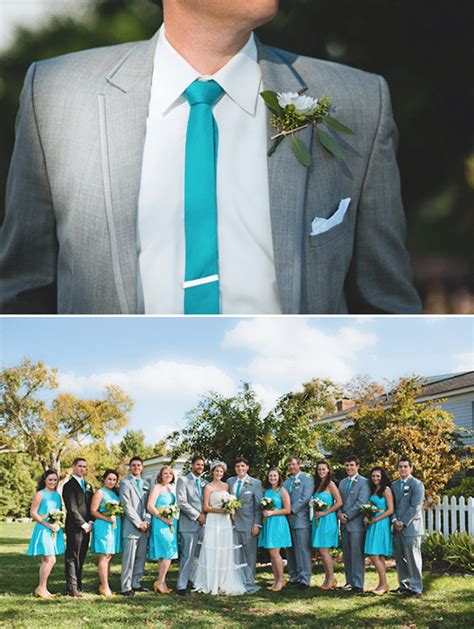 The Aqua Blue Wedding