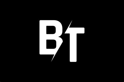 Monogram BT Logo Graphic By Greenlines Studios Creative Fabrica