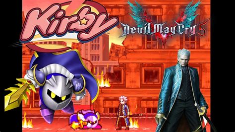 Batallas De Mugen 29 Meta Knight Vs Vergil Youtube