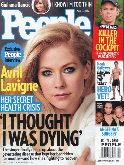 Avril Lavigne - People Magazine April 2015 Issue