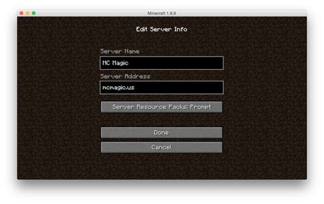 Adding Multiplayer Servers in Minecraft - Learn @ Pongos