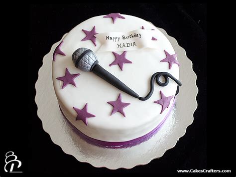 Karaoke Birthday Cake Cakes Crafters Flickr