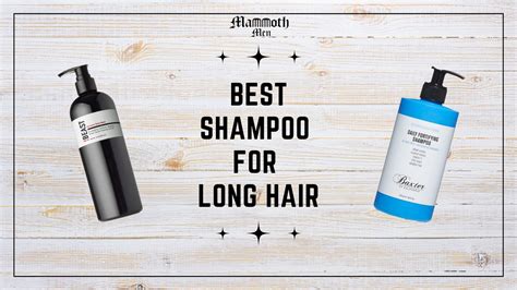 Best Shampoo For Men With Long Hair Buyers Guide The Lives Of Men