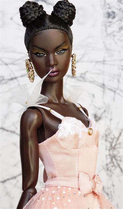Pin By 🤓the Bougie Diva🤑 On Hello Dollie 4 Pretty Black Dolls Black Barbie Beautiful Barbie