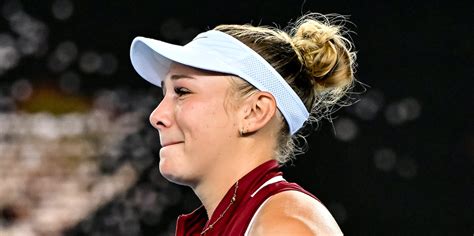 Anisimova Speechless After Upsetting Australian Open Champ