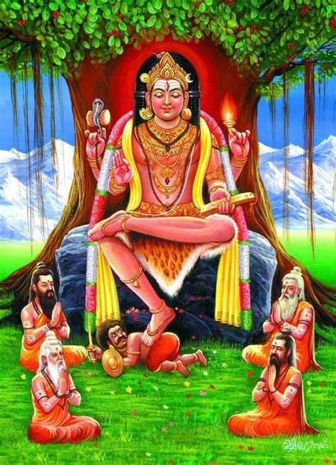 In Ancient Hindu Literature Brihaspati Is A Vedic Era Sage Who Counsels The Gods Dakshinamurthy