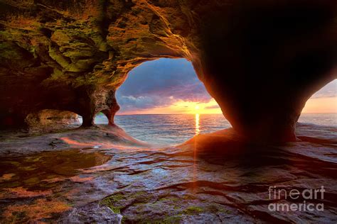Sea Caves On Lake Superior Photograph By Craig Sterken Fine Art America