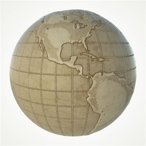 Maps Earth Globe World 3d Model Turbosquid 1392348