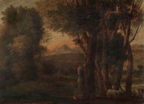 The Athenaeum Landscape With Erminia Claude Lorrain Painting