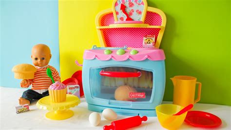 Toy Baking Oven for Toddlers and Kids Cooking Toy Muffin ...