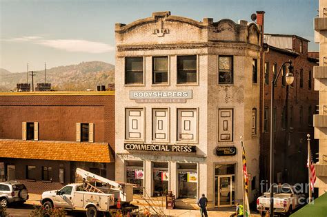 Vintage Building In A Small Town Photograph By Kathleen K Parker Fine
