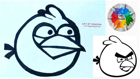 How To Draw Angry Birds Angry Birds Step By Step Drawing For