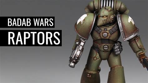 How To Paint Raptors Warhammer 40k The Badab Wars Space Marines