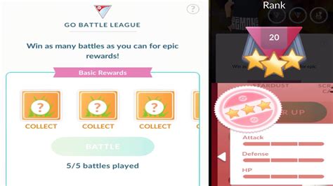 Rank 20 In Go Battle League Season 11 Reward Pokemon Encounter