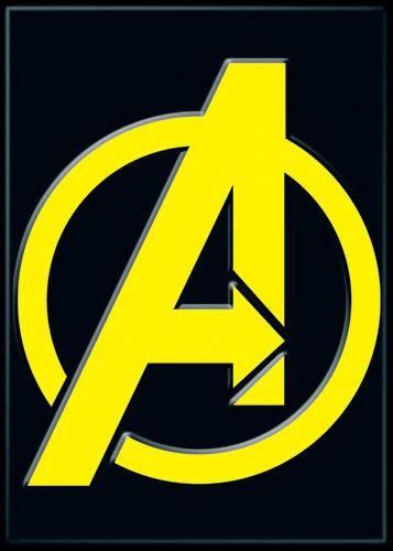 The Avengers Emblem From Marvel Comics Magnet Avengers Logo Avengers