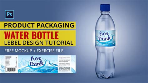Amazing Custom Water Bottle Labels Design 4over4com