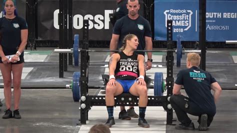 2018 Crossfit Games Regionals Event 2 Claire Youtube