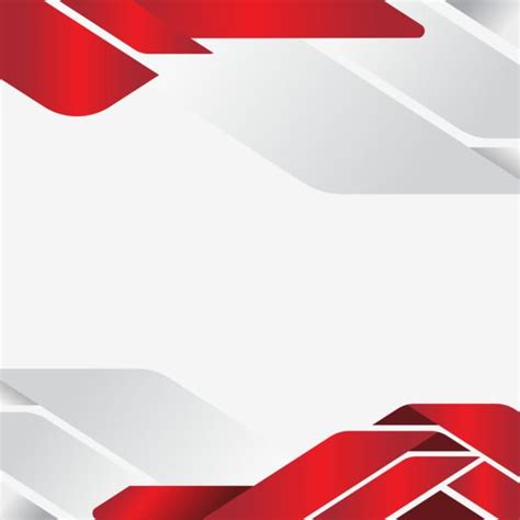 Polygonal Banner Background And Red Geometry Powerpoint Background