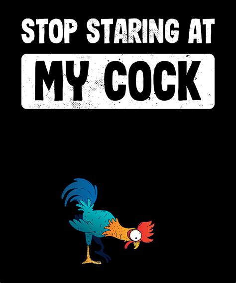 Cock Chicken Farming Funny Bird T Digital Art By Qwerty Designs Pixels