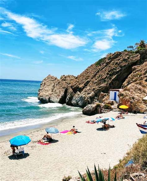 Playa Carabeo A Beautiful Nerja Beach And Where To Stay